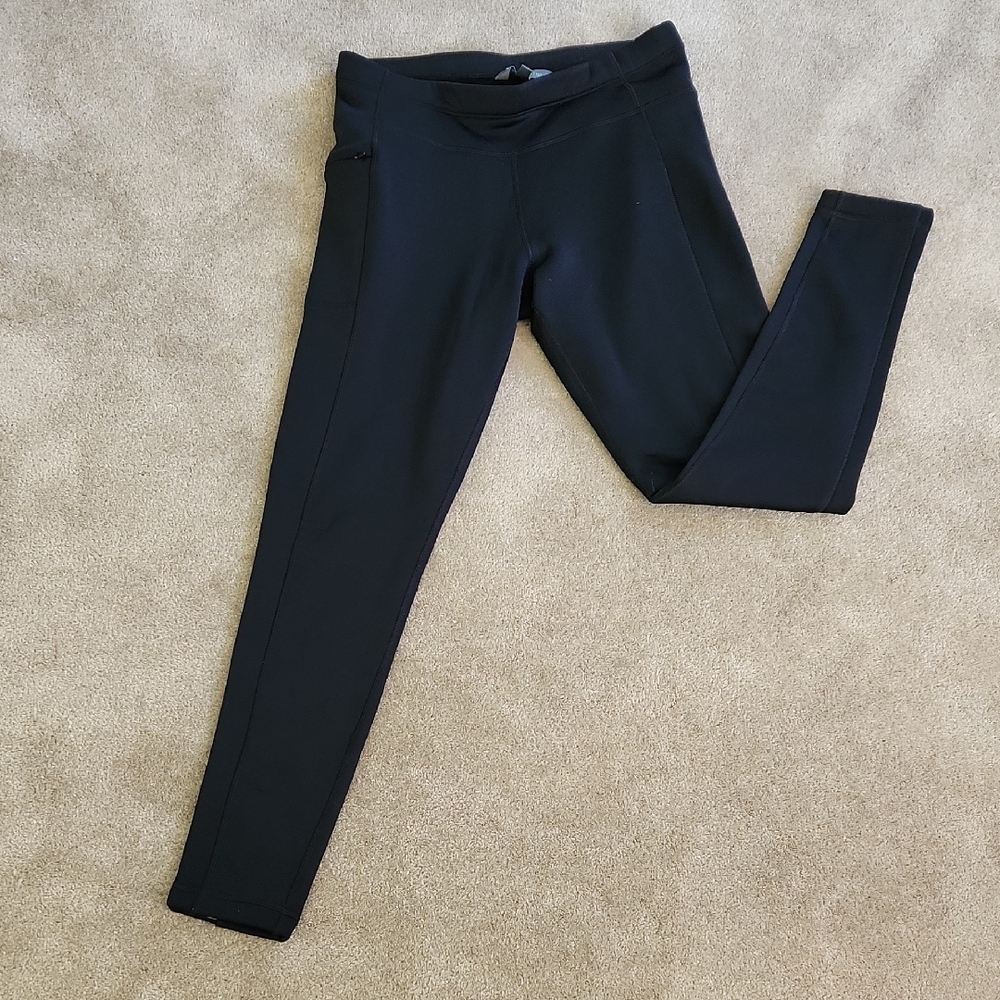 Title Nine Black Fleece-Lined Leggings